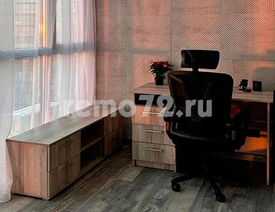 Ремонт двухкомнатной квартиры для сдачи в аренду в ЖК Квартал 1964 в Тюмени