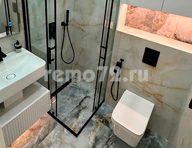 Ремонт двухэтажного коттеджа по адресу Посадский проезд в Тюмени