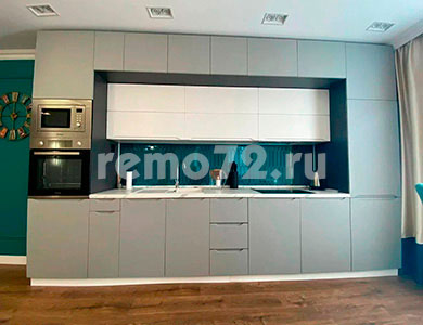 Ремонт однокомнатной квартиры по дизайн проекту в ЖК Республики 205 в Тюмени