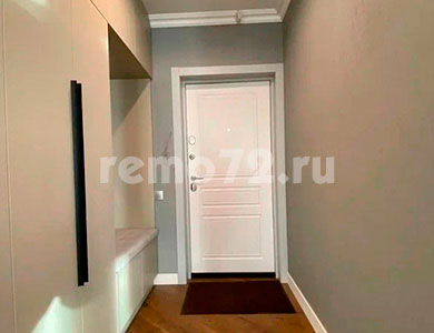 Ремонт однокомнатной квартиры по дизайн проекту в ЖК Республики 205 в Тюмени