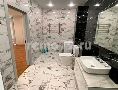 Ремонт однокомнатной квартиры по дизайн проекту в ЖК Республики 205 в Тюмени
